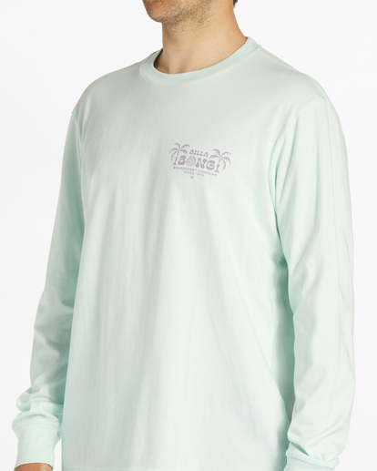 3 Lounge Long Sleeve T-Shirt Blue ABYZT02206 Billabong