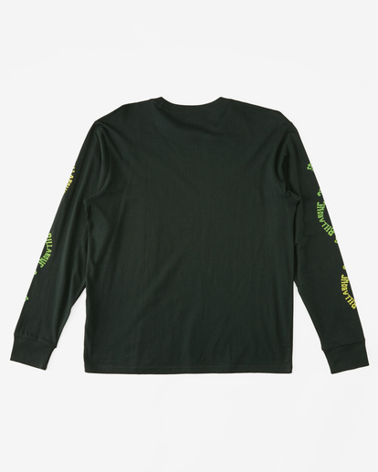 5 Snaking Arches Long Sleeve T-Shirt Green ABYZT02208 Billabong