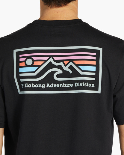 3 Length Short Sleeve T-Shirt Black ABYZT02219 Billabong