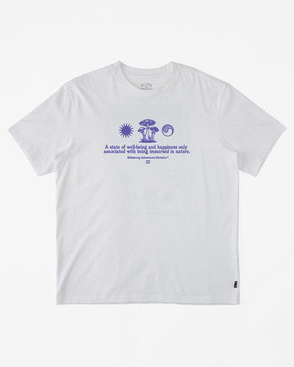 6 Research T-Shirt White ABYZT02221 Billabong