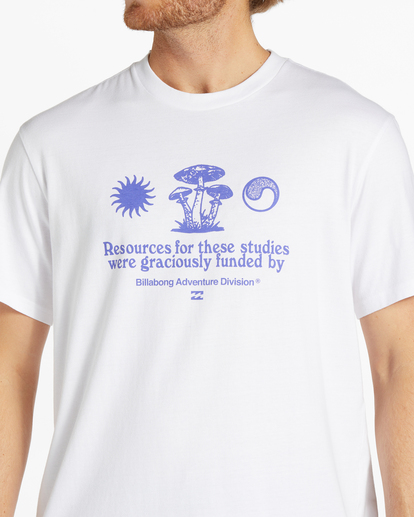 4 Research T-Shirt White ABYZT02221 Billabong