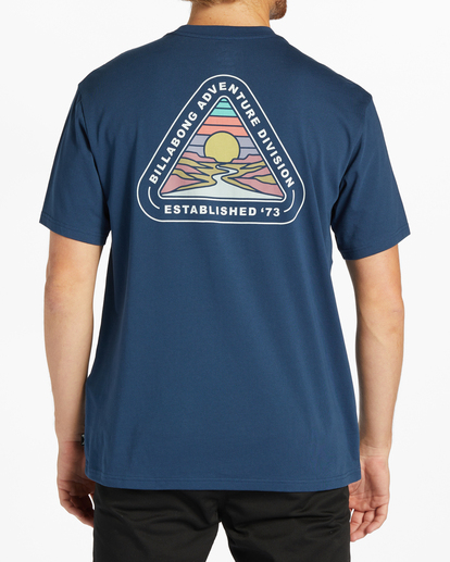 2 Rockies Short Sleeve T-Shirt Blue ABYZT02222 Billabong