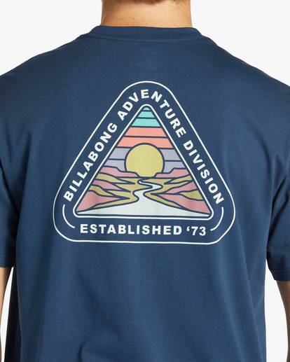 4 Rockies Short Sleeve T-Shirt Blue ABYZT02222 Billabong