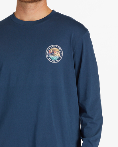 4 Rockies Long Sleeve T-Shirt Blue ABYZT02223 Billabong