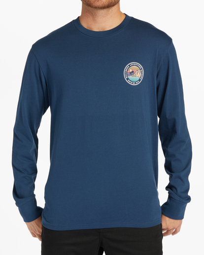 0 Rockies Long Sleeve T-Shirt Blue ABYZT02223 Billabong