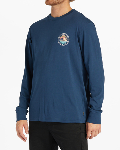 1 Rockies Long Sleeve T-Shirt Blue ABYZT02223 Billabong