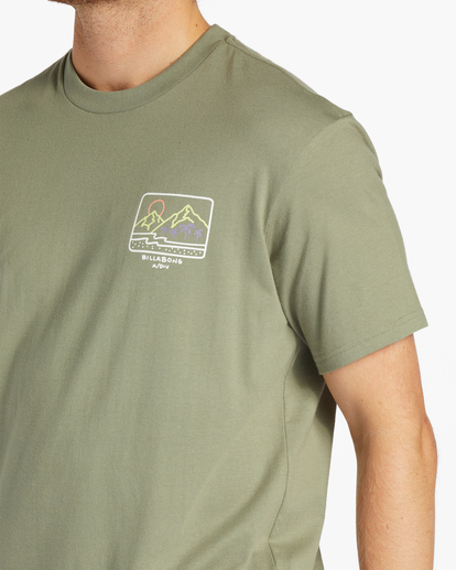 5 Shine - T-shirt pour Homme Vert ABYZT02224 Billabong