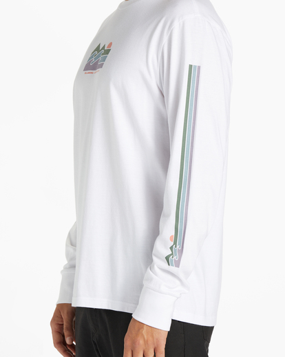 3 Stretch Long Sleeve T-Shirt White ABYZT02225 Billabong