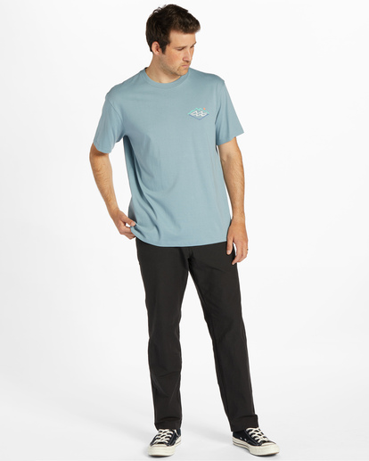 1 Summit - T-Shirt für Männer Blau ABYZT02226 Billabong