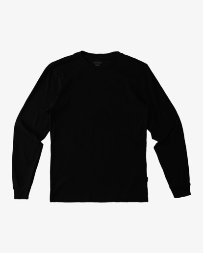 0 Essential Wave Washed Long Sleeve T-Shirt Black ABYZT02244 Billabong
