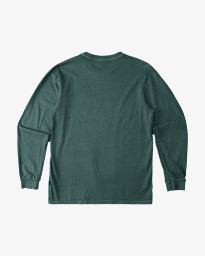 1 Essential Wave Washed Long Sleeve T-Shirt Green ABYZT02244 Billabong