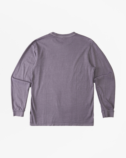 5 Essential Wave Washed Long Sleeve T-Shirt Purple ABYZT02244 Billabong