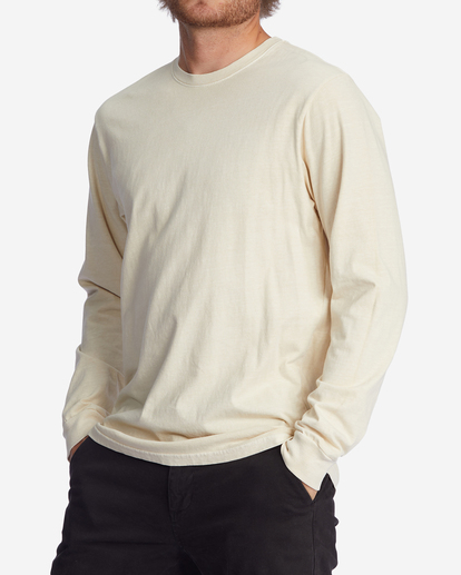 1 Essential Wave Washed Long Sleeve T-Shirt Brown ABYZT02244 Billabong