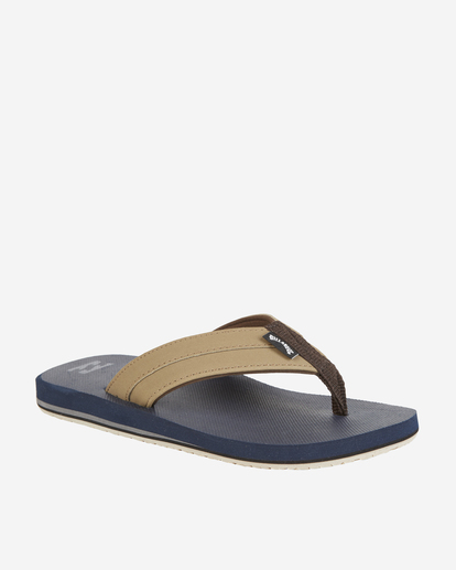 1 Boy's All Day Impact Sandals Blue BFOT1BAD Billabong