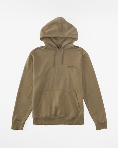 Hombre Sudadera Con Capucha Archive Shield Hazelwood Beige