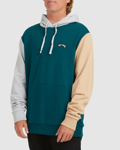 Mens colour 2024 block hoodie