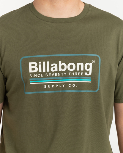 2 Pacifico 2022 - T-shirt manches courtes pour Homme Marron C1SS04BIP2 Billabong