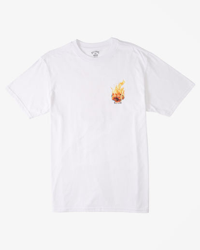 0 Kamea Burn - Camisa de Manga Corta para Hombre Blanco C1SS1IBIP2 Billabong