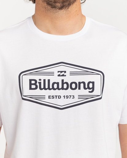 2 Unity Stacked - Camiseta de manga corta para Hombre Blanco C1SS63BIP2 Billabong