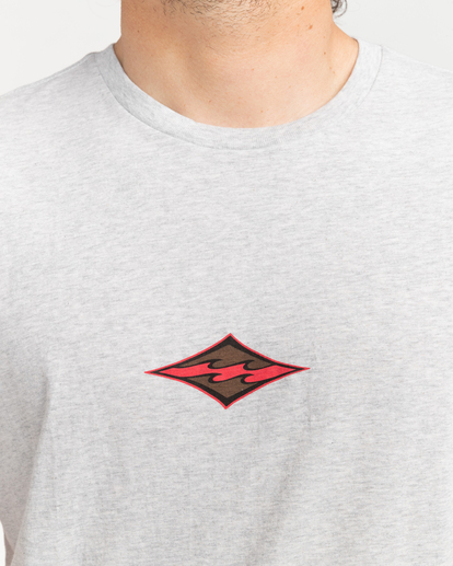 2 Diamond Wave - T-shirt manches courtes pour Homme Gris C1SS70BIP2 Billabong