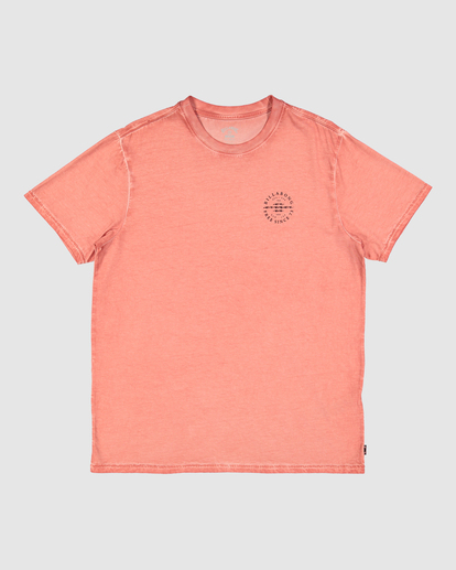 9 Big Wave Dan - Camiseta de manga corta para Hombre Rojo C1SS97BIP2 Billabong