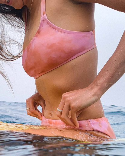 0 ADIV - Haut de bikini bralette à bretelles pour Femme Rose C3ST77BIP2 Billabong