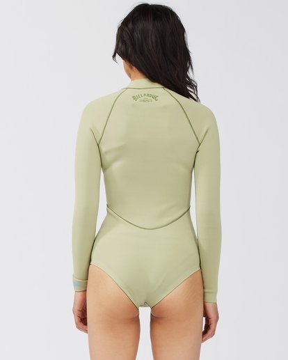 3 1mm Salty Dayz Light - Langärmliger Springsuit für Frauen Grün C41G50BIP2 Billabong