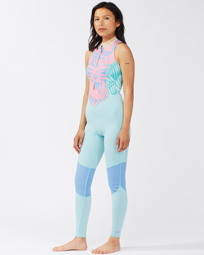 2 2/2mm Salty Jane - Springsuit Long Jane para Mujer Azul C42G50BIP2 Billabong