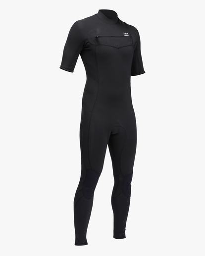2 2/2mm Absolute - Springsuit de manga corta y cremallera frontal para Hombre Negro C42M58BIP2 Billabong