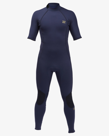 3 2/2mm Absolute - Springsuit met Korte Mouw en Achterrits voor Heren Blue C42M66BIP2 Billabong