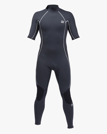 3 2/2mm Absolute - Springsuit de manga corta y cremallera posterior para Hombre Verde C42M66BIP2 Billabong