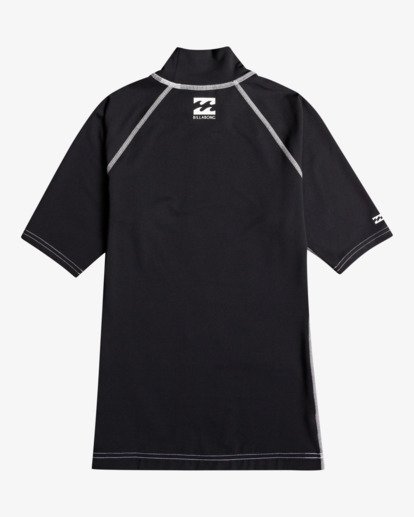 1 Logo - Short Sleeve UPF 50 Rash Vet for Women  C4GY11BIP2 Billabong