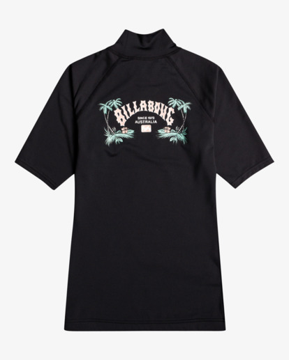 1 Design - Licra de manga corta UPF 50 para Mujer Negro C4GY12BIP2 Billabong