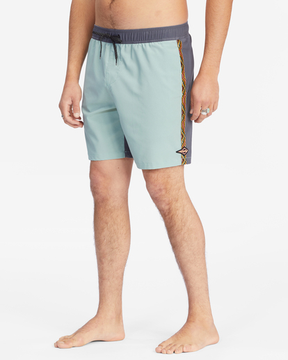 3 All Day Pigment Layback 17" - Boardshort pour Homme Vert D1LB14BIMU Billabong