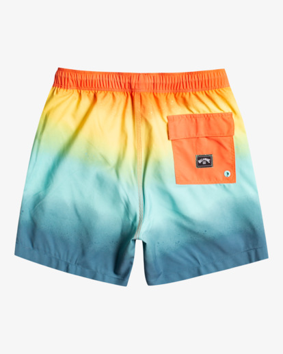 1 All Day Fade Layback - Board Shorts for Boys 8-16 Blue EBBJV00101 Billabong