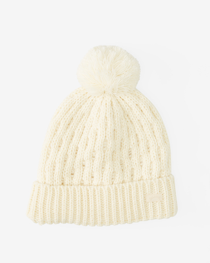 3 Good Vibes Beanie White EBJHA00103 Billabong