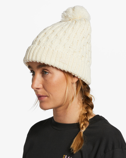 0 Good Vibes Beanie White EBJHA00103 Billabong