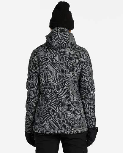 4 A/Div Eclipse 15K Insulated Snow Jacket Black EBJTJ00116 Billabong