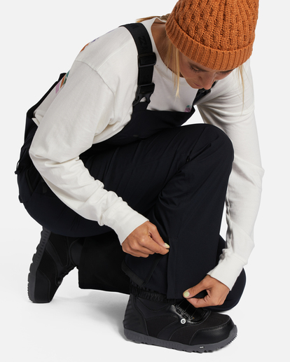5 A/Div Drifter STX 45K Shell Bib Snow Pants Black EBJTP00109 Billabong