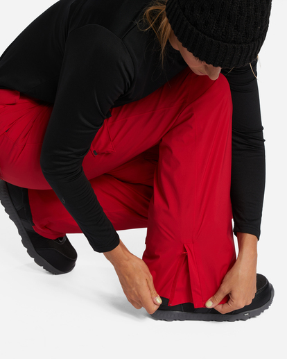 5 A/Div Nela 15K Insulated Snow Pants Red EBJTP00110 Billabong