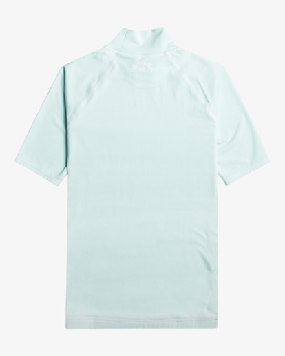 1 Tropic Surf - Short Sleeve Rash Vest for Women Blue EBJWR00101 Billabong