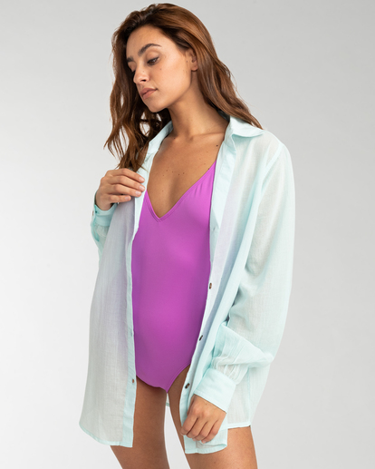 1 Swell - Overshirt for Women Blue EBJWT00102 Billabong