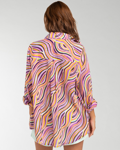 3 Swell - Camisola para Mujer Rosa EBJWT00102 Billabong