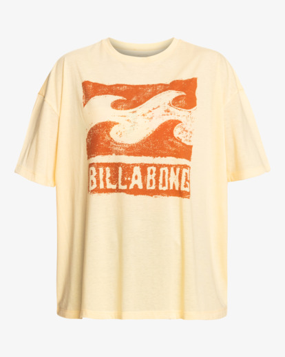 4 Hazy Day - T-shirt pour Femme Jaune EBJZT00113 Billabong