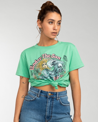 1 Chopy Waters - Maglietta da Donna Green EBJZT00126 Billabong
