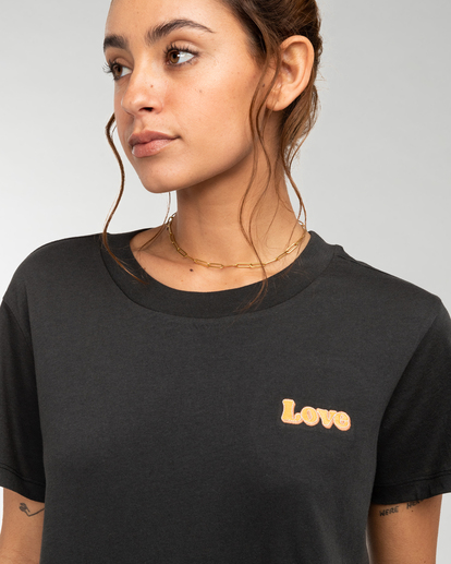 4 Lovemby - T-shirt pour Femme Noir EBJZT00143 Billabong
