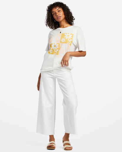 1 Days Of Summer - T-shirt pour Femme Blanc EBJZT00170 Billabong