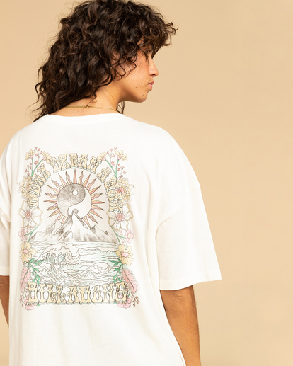 3 Daydream Away - T-Shirt für Frauen Weiss EBJZT00173 Billabong