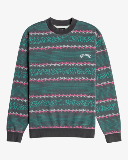 5 HALFRACK FLEECE CREW Black EBYFT00119 Billabong