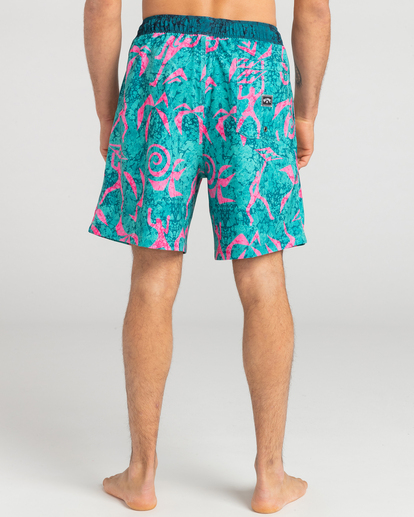 1 Wasted Times Layback - Boardshorts para Hombre Azul EBYJV00106 Billabong